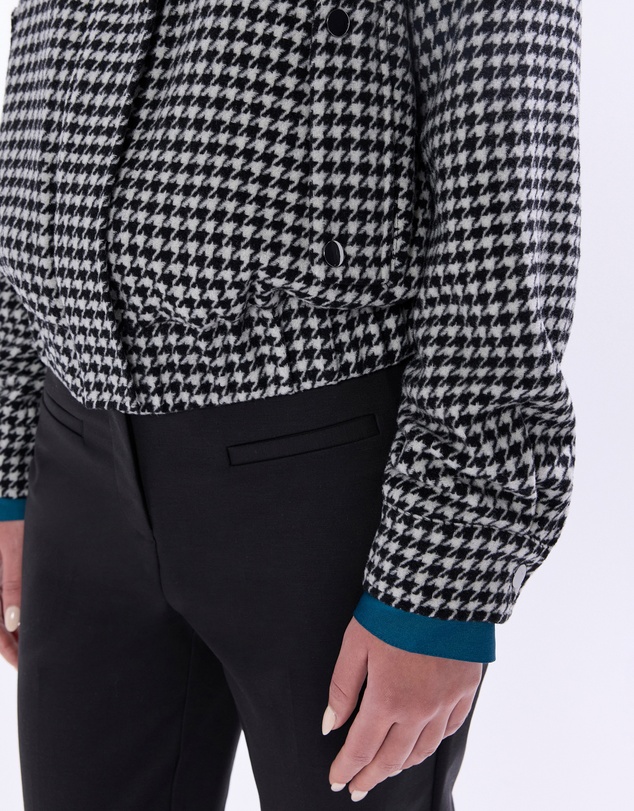 Marcs - Quinn Houndstooth Bomber Jacket
