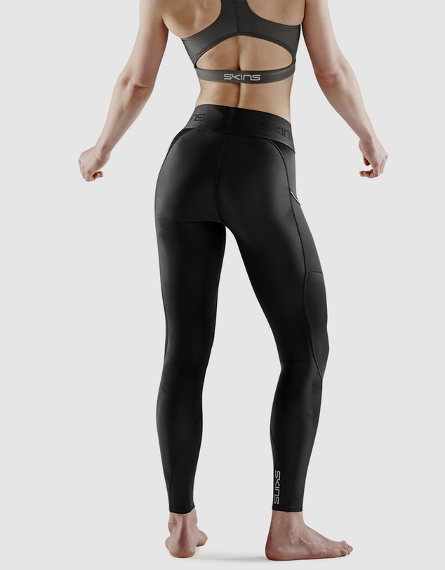SKINS - SKINS Compression Women's Series-3 Active Long Tight Black
