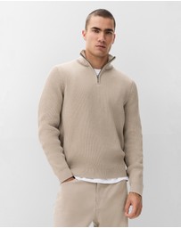 UNISON - Half Zip Knit