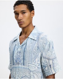 Camilla - Short Sleeve Cabana Shirt