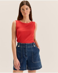 Review - Farrah Denim Shorts