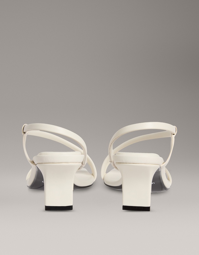 Calvin Klein - Leather Heeled Sandals