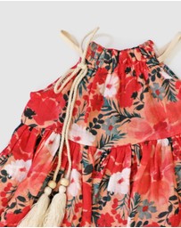 WITH LOVE FOR KIDS - Cotton Muslin Dress - Babies - Kids
