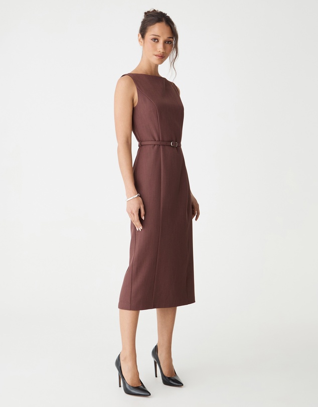 Forcast - Mila Pencil Midi Dress