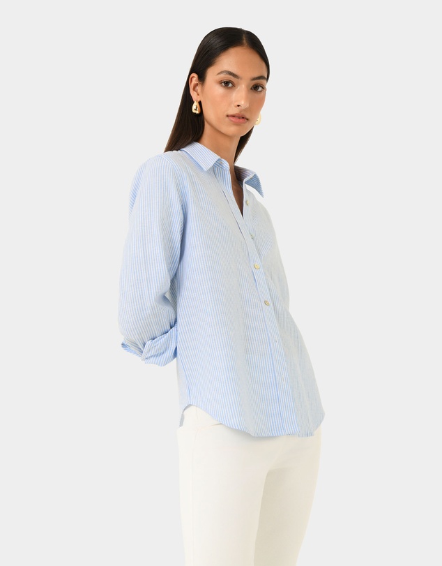 Forcast - Sam Linen Relaxed Shirt