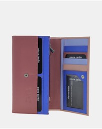 Pierre Cardin - Pierre Cardin Multi Colour Leather Ladies Wallet