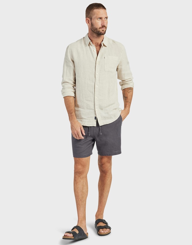 Academy Brand - Riviera Linen Short