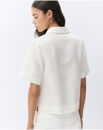 UNISON - Collared Popover Shirt