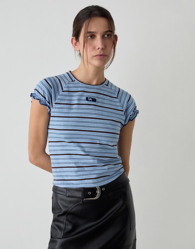 Laagam - Zaira Embroidered Logo T-Shirt