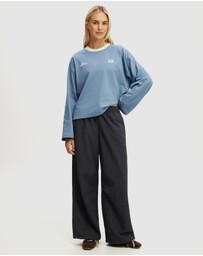 Cotton On Body Active - Long Sleeve Graphic Crew Tee