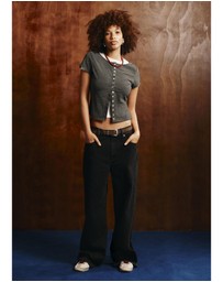 Insight - Charli Button Up Top
