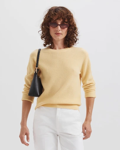 SABA - Nora Wool Cashmere Crew Knit