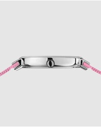 Bering - Aurora Borealis 31mm Pink Watch with Bracelet