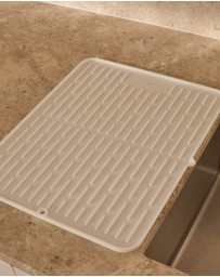 DESIGNSTUFF - DRIP Folding Silicone Drying Mat Large w/ Drainage Mouth