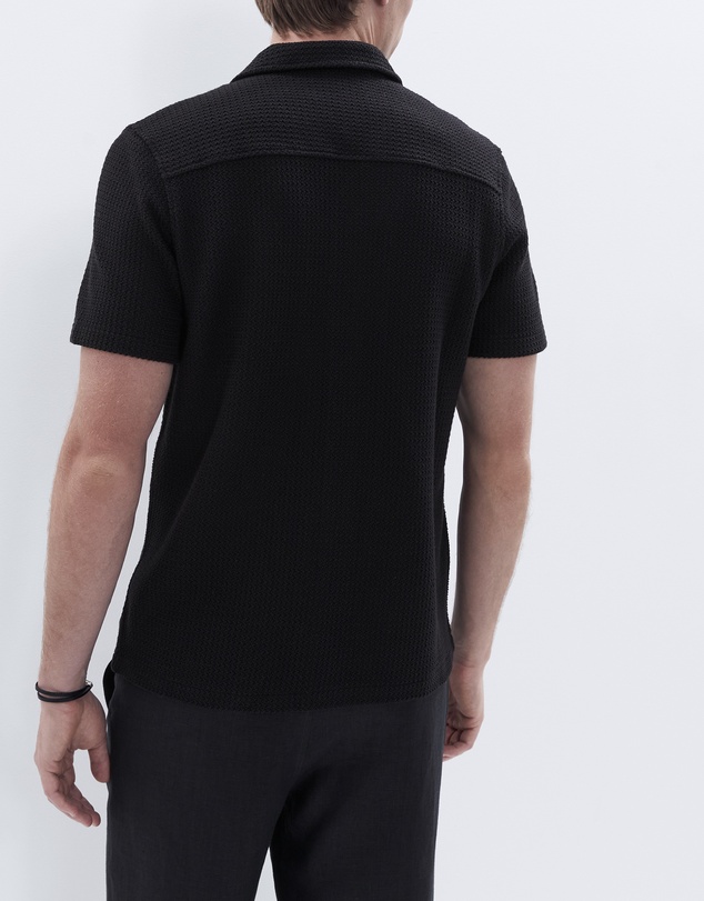 UNISON - Open Weave Regular Fit Shirt
