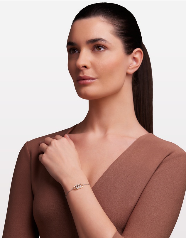 Furla - Ooh Silver and Rose-Tone Bracelet