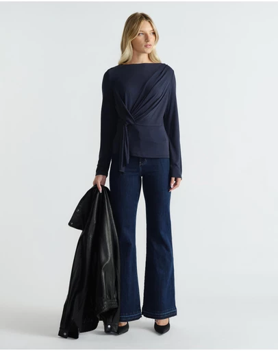 Decjuba - Jasmine Tie Detail Top