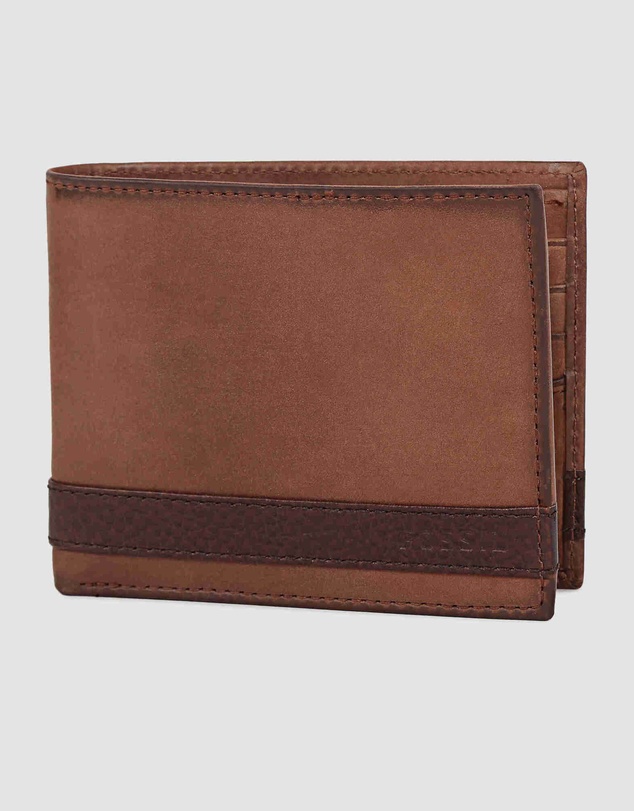 Fossil - Quinn Brown Flip ID Bifold