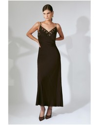 Bardot - Bonita Lace Trim Maxi Dress