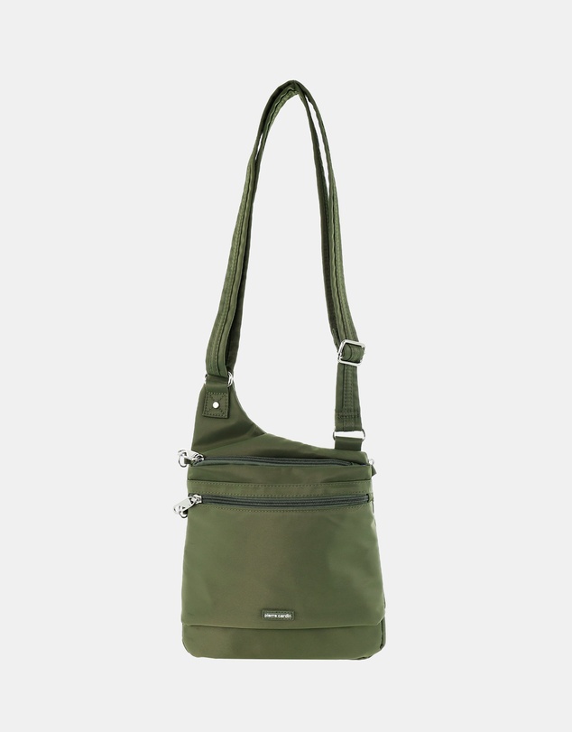 Pierre Cardin - Pierre Cardin Nylon Anti-Theft Cross Body Bag