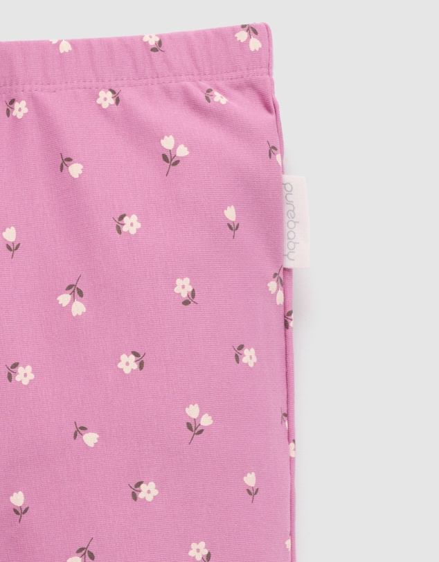 Purebaby - Flared Leggings-Kids-Babies