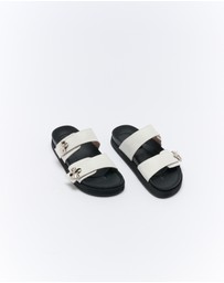 Walnut Melbourne - Monroe Leather Slide