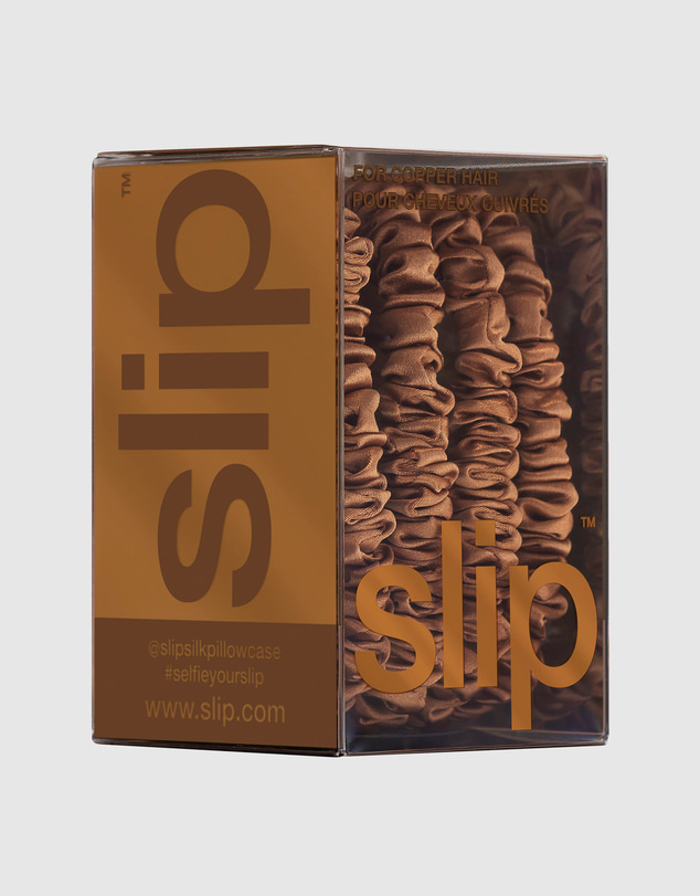 Slip - slip pure silk back to basics skinny scrunchies
