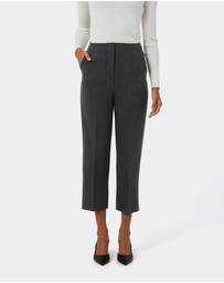 Forcast - Lee Tailored Cropped Pants