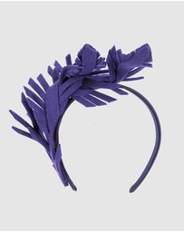 Max Alexander - Felt Leaf Fascinator