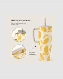 Burga - Burga Leakproof Tumbler 1.2L Insulated Lemon Tart