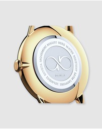 August Berg - Serenity Link 40mm Champagne Gold Watch