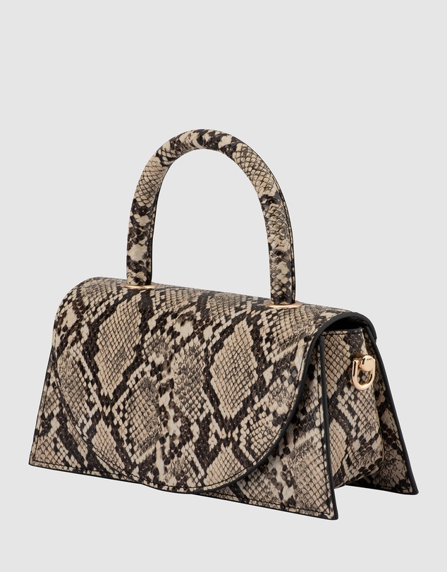 Olga Berg - Kendall Printed Top Handle