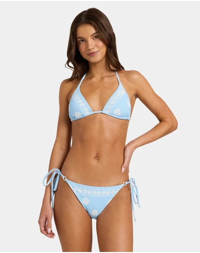 Roxy - Womens Shell Yeah Tiki Tri Bikini Top