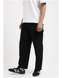 Black Noise White Rain - Cursive Carpenter Pants