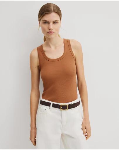 Country Road - Scoop Neck Rib Tank