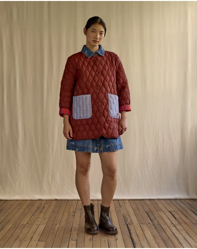 SMWR. by The Somewhere Co - Royal Match Quilted Jacket