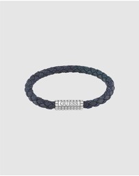 GUESS - Guess Logo Leather Bracelet