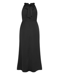 City Chic - Plus size Celina Halter Maxi Dress - black
