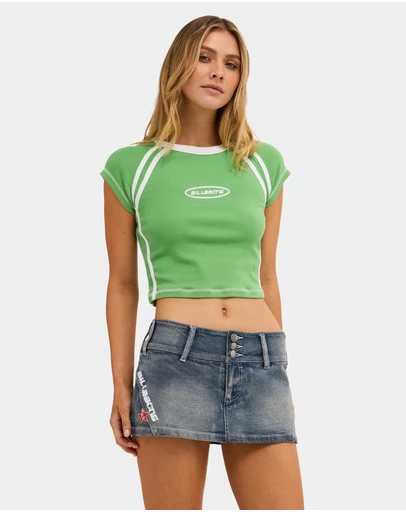 Billabong - Womens Solar Drift Denim Mini Skirt