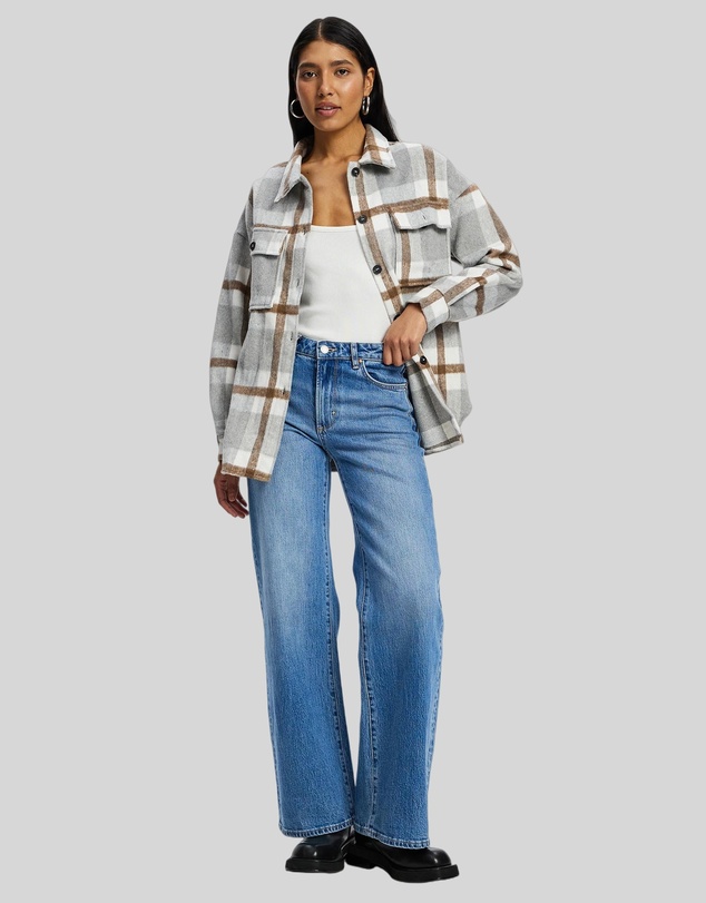 KAJA Clothing - Checkered Coat