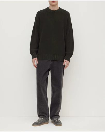 Assembly Label - Carson Cotton Rib Knit Jumper