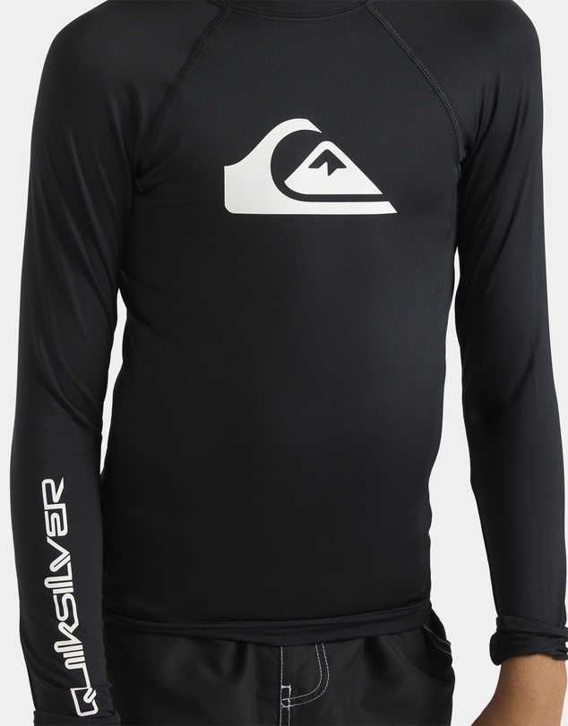 Quiksilver - Boys 4 to 16 Everyday Long Sleeve UPF 50 Rash Vest
