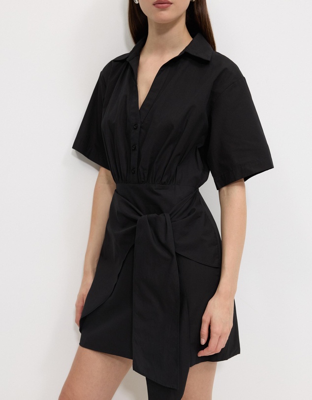 Calli - Tanner Wrap Shirt Dress