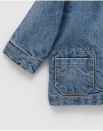 Purebaby - Denim Worker Jacket -Kids-Babies