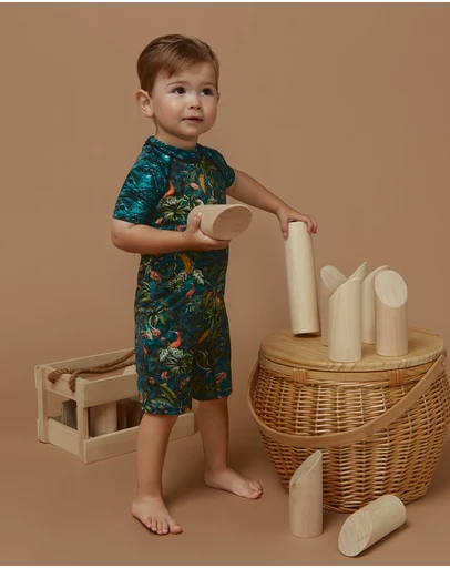 Aqua Blu Kids - Ladybird Sunsuit - Babies