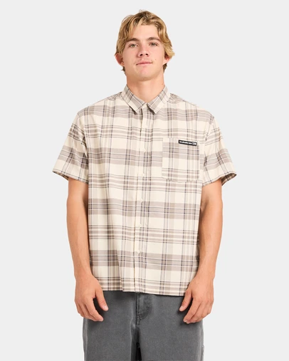 Quiksilver - Mens Campaign Pocket Short Sleeve Shirt
