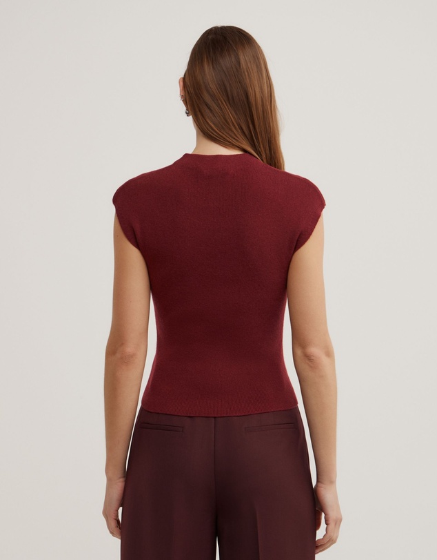 Witchery - High Neck Knit T-shirt