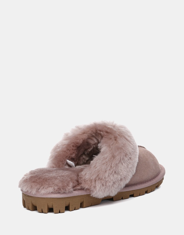EVERAU - Australian Shepherd Ugg Waffle Slipper Sheepskin Upper House Shoes