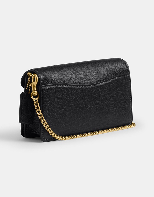 Coach - Polished Pebbled Leather Tabby Chain Crossbody Bag 19