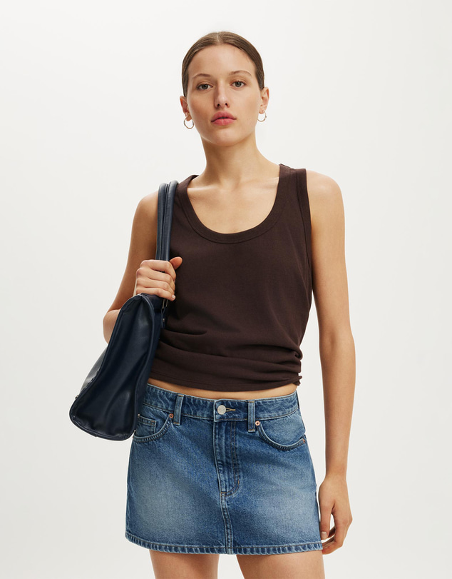 Cotton On - Original Denim Mini Skirt